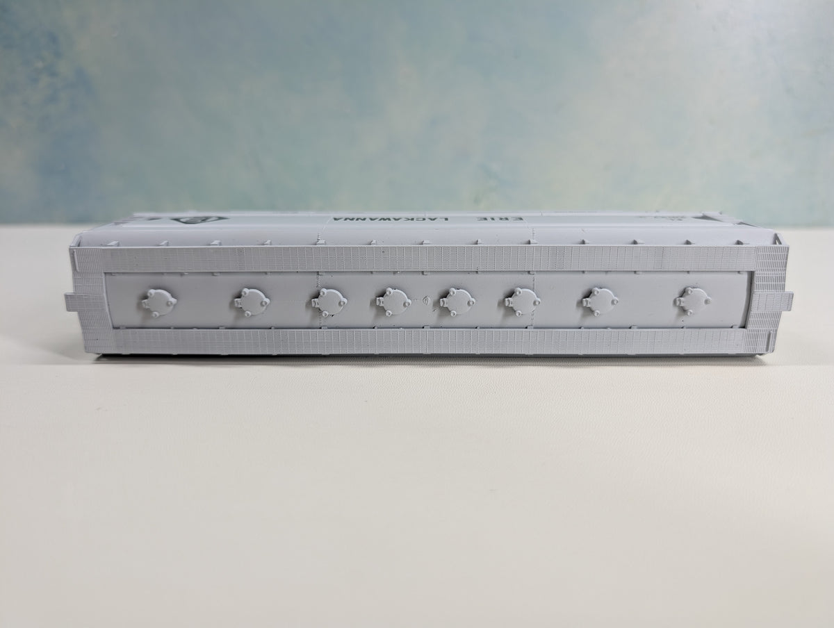 USED Athearn HO Scale ACF Covered Hopper Erie Lackawanna EL #20127 RailRunner Custom