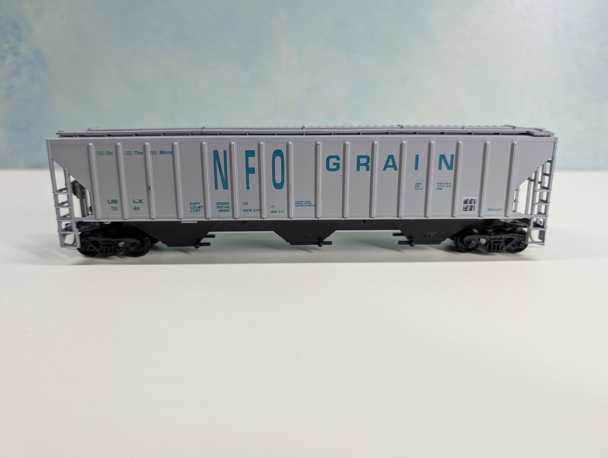 USED Athearn HO Scale Covered Hopper NFO Grain USLX #7048