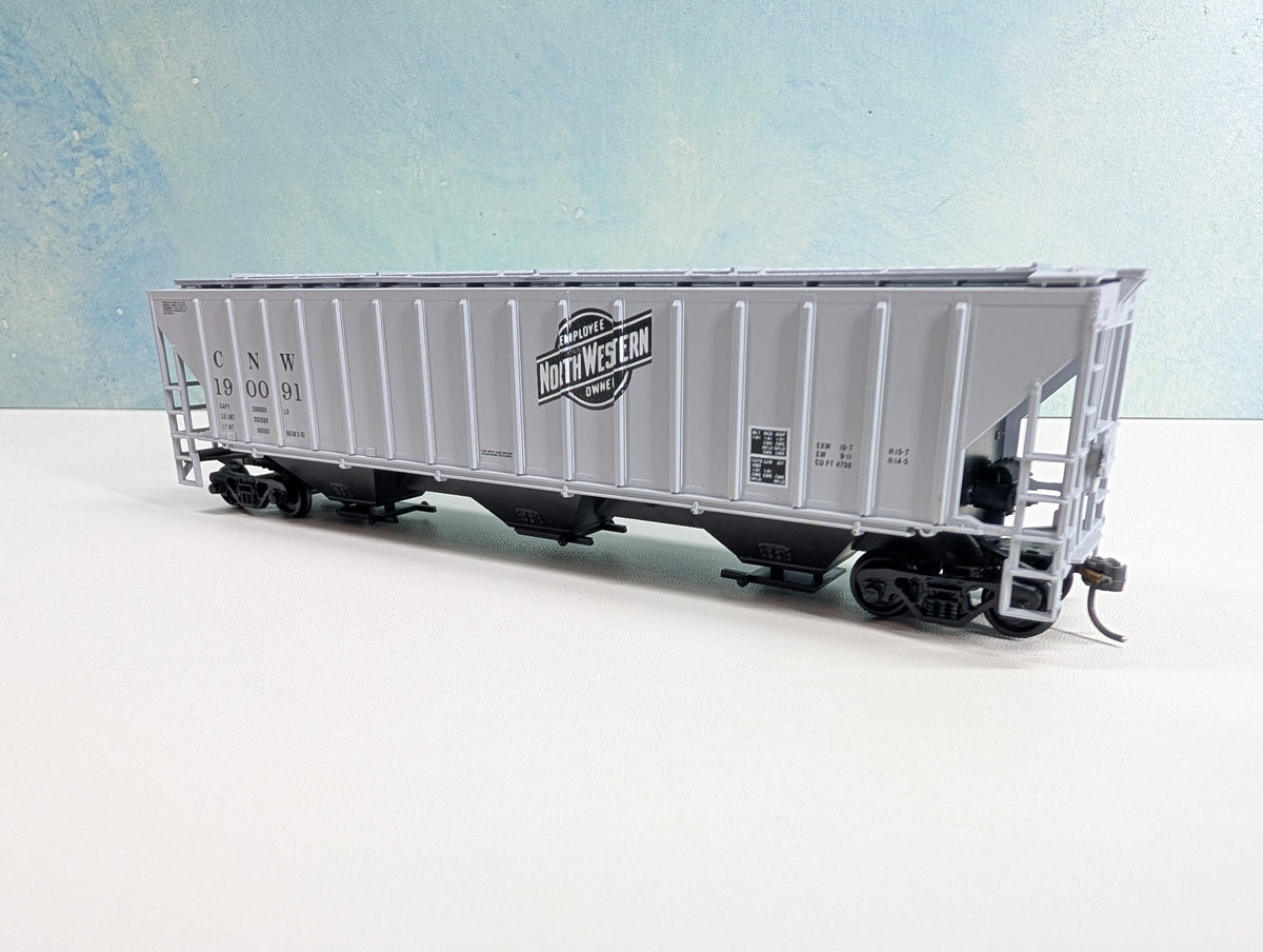 USED Athearn HO Scale Covered Hopper Chicago & North Western CNW #190091