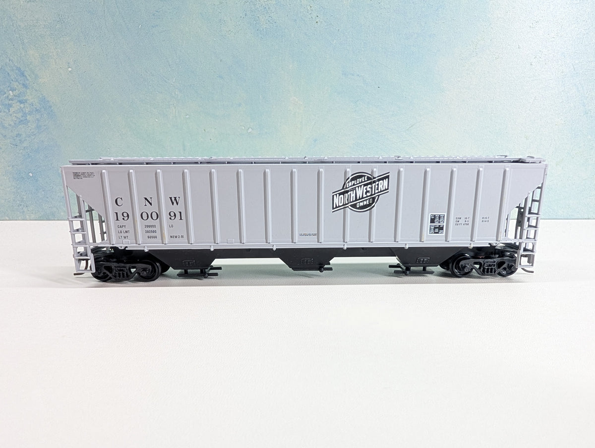 USED Athearn HO Scale Covered Hopper Chicago & North Western CNW #190091