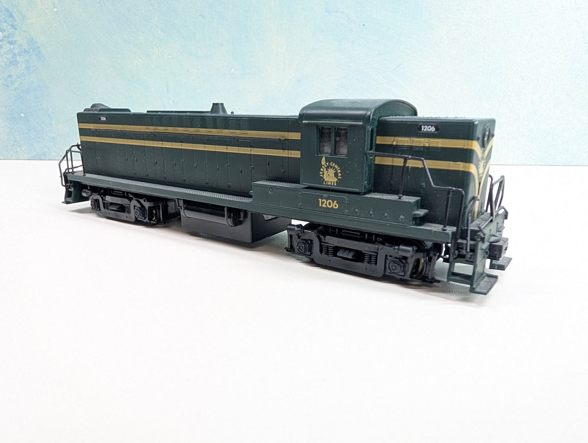 USED Kato HO Scale Baldwin DRS-4-4-100 Diesel Locomotive Jersey Central #1206 Tested! DC