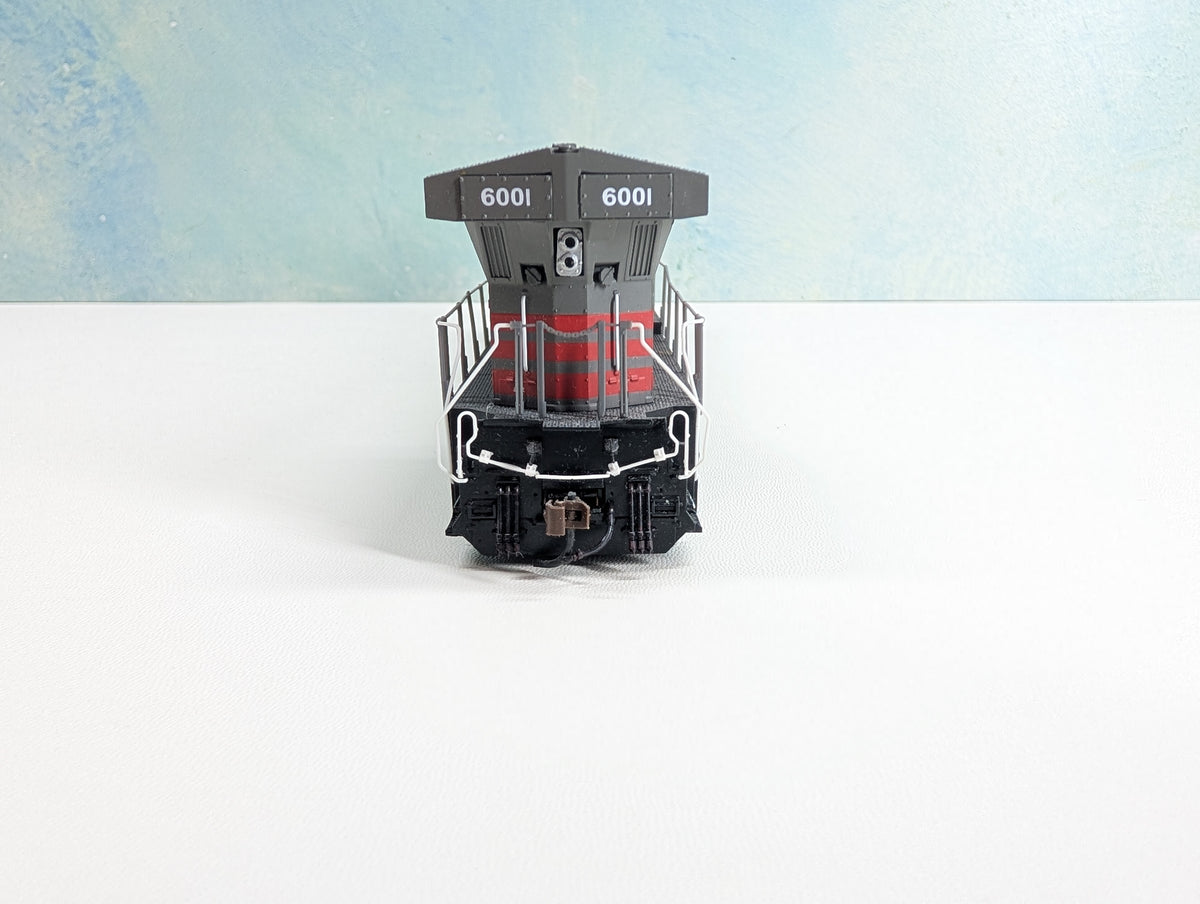 USED Broadway Limited HO Scale GE AC6000 Demo GE GECX #6001 Runs Great DC