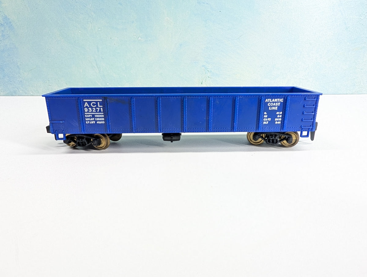 USED HOBBYLINE HO Scale Gondola Atlantic Coast Line ACL #93271