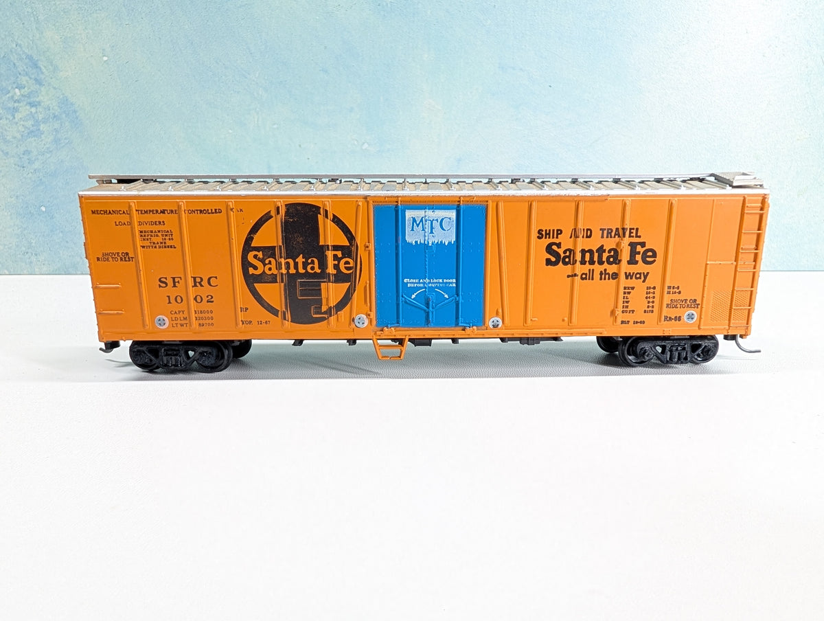 USED Athearn HO Scale 50' Mechanical Reefer Santa Fe SFRC #1002