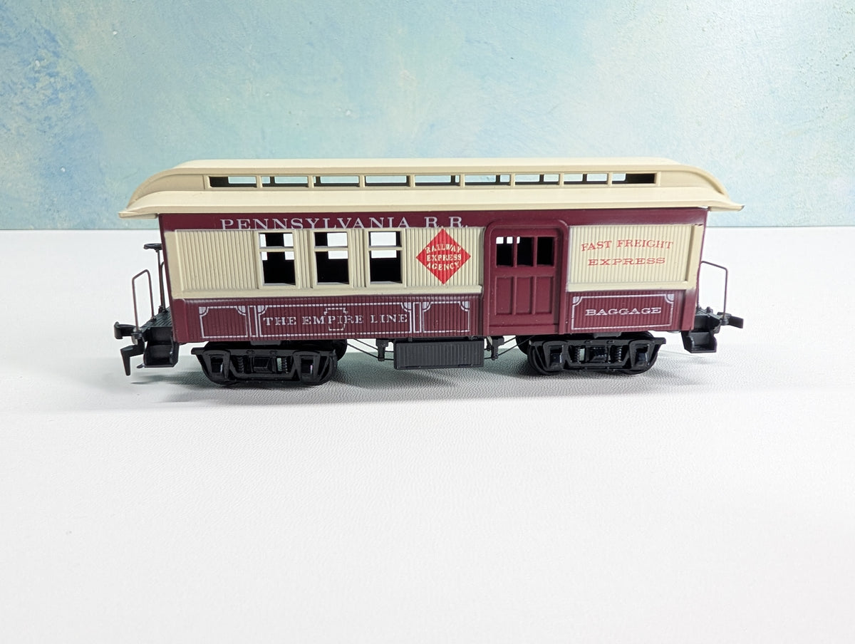 USED Roundhouse 3736 HO Scale Overtron OBS Baggage Car Pennsylvania The Empire Line