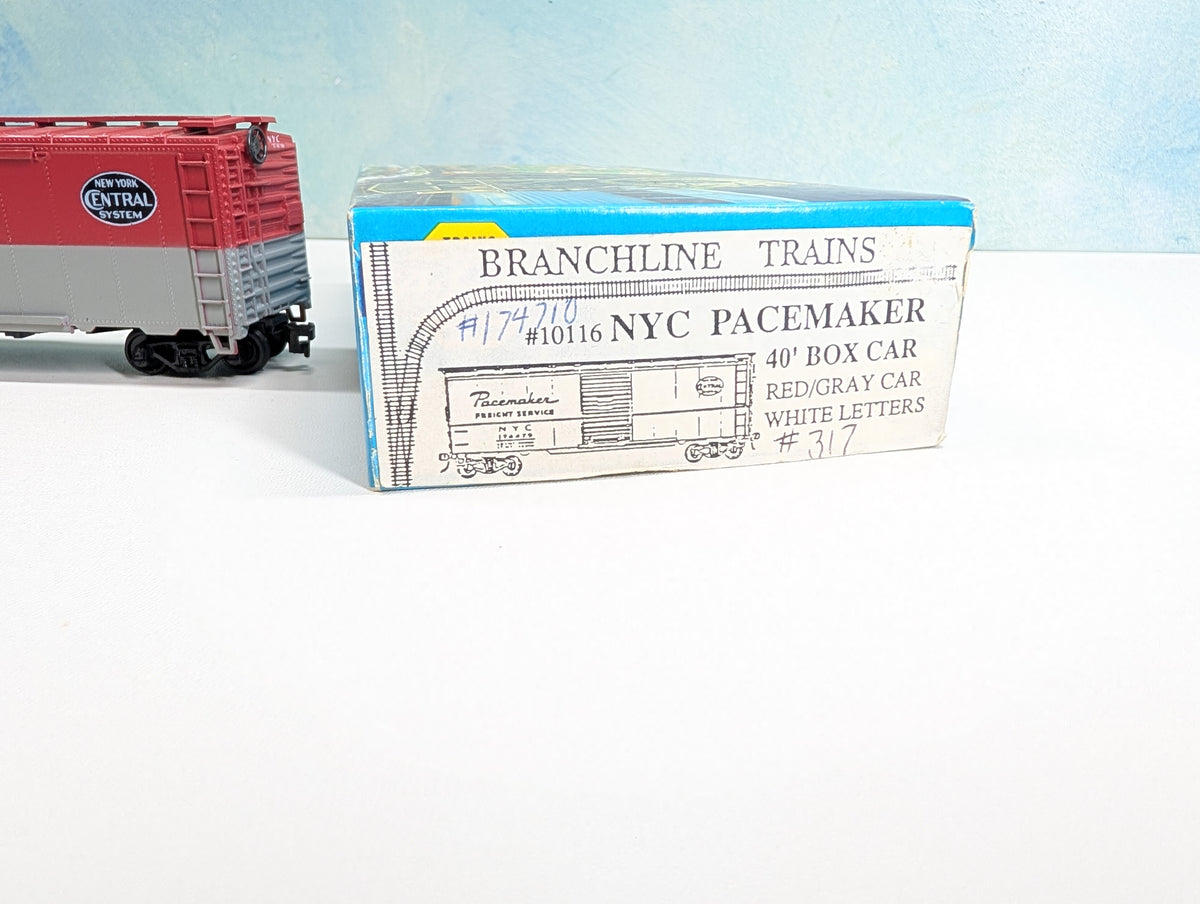 USED Athearn HO Scale 40' Box Car New York Central NYC #174710 Branchline Custom, Pacemaker