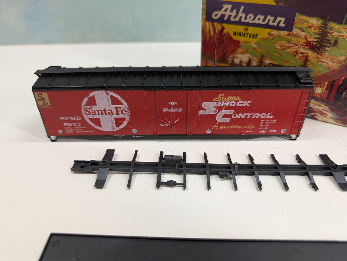 USED Athearn HO Scale 50' PD Box Car Santa Fe ATSF #5642 Shock Control KIT