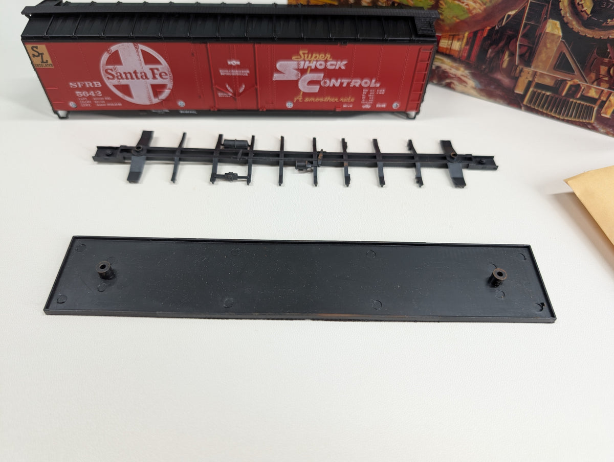 USED Athearn HO Scale 50' PD Box Car Santa Fe ATSF #5642 Shock Control KIT