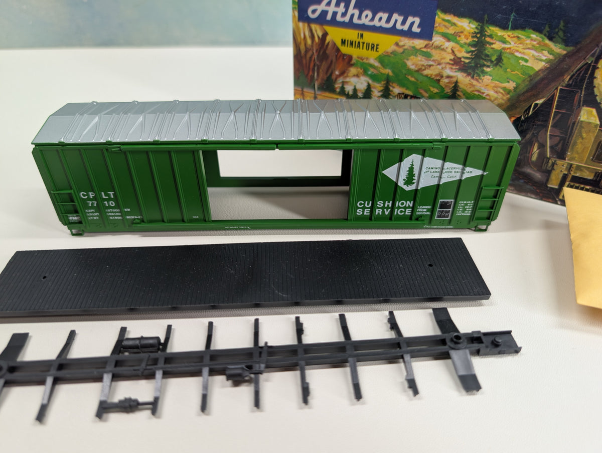 USED Athearn HO Scale 50' Railbox DD Box Car Camino, Placerville & Lake Tahoe #7710 KIT