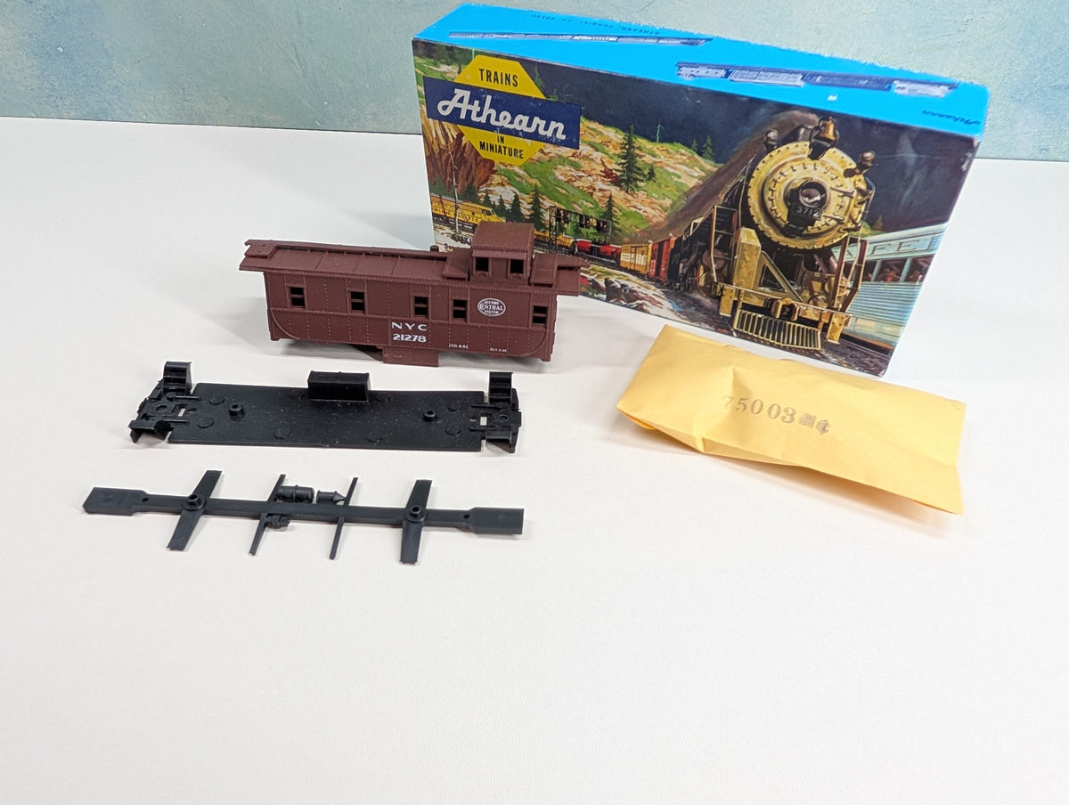 USED Athearn 1268 HO Scale Caboose New York Central NYC #21278 KIT