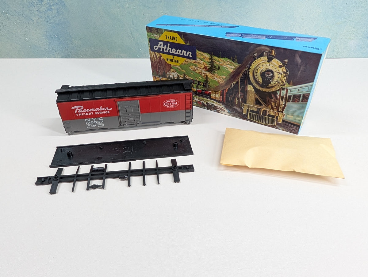 USED Athearn HO Scale 40' Box Car New York Central NYC #170537 Pacemaker KIT