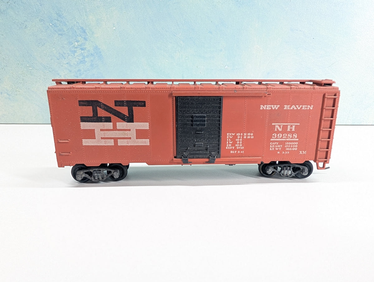 USED Athearn HO Scale 40' Box Car New Haven NH #39288