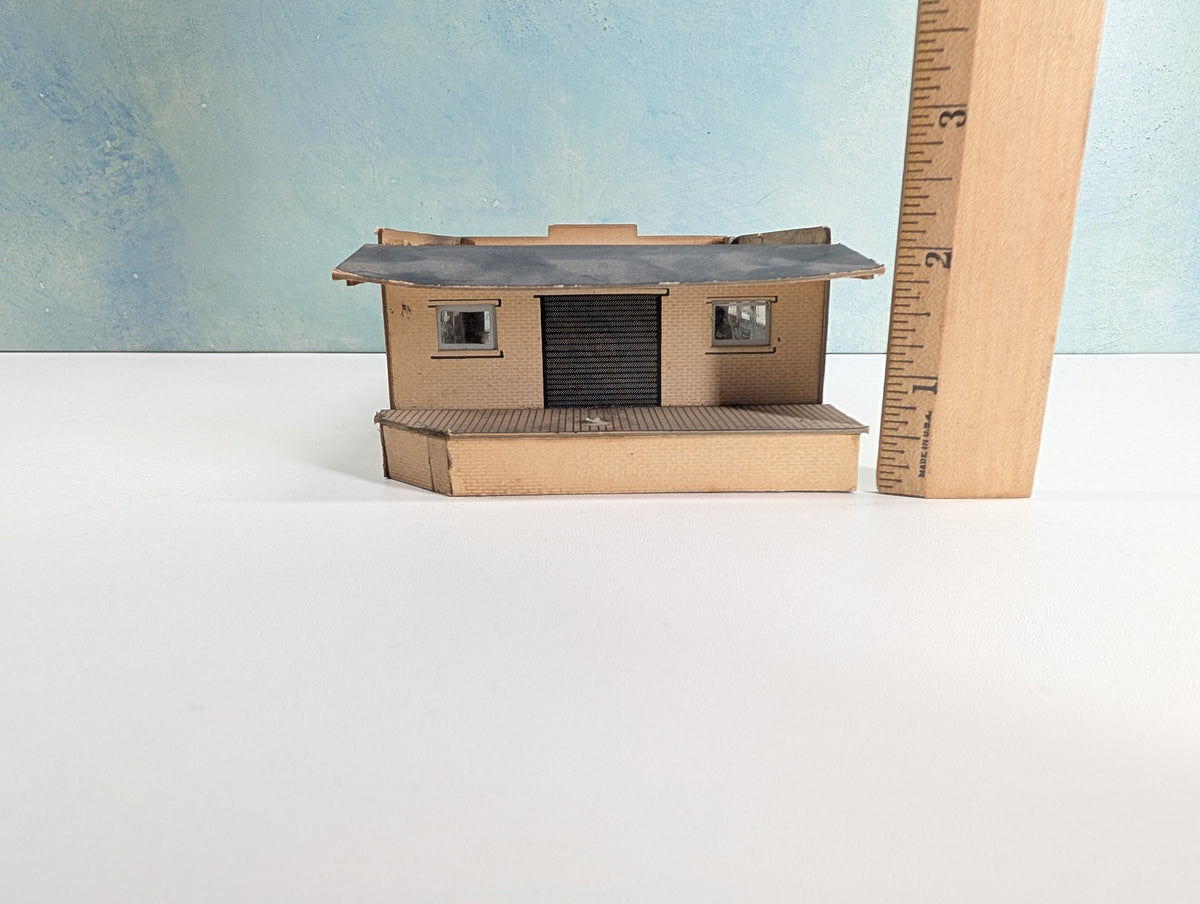 USED HO Scale United States Post Office, Cardstock Building