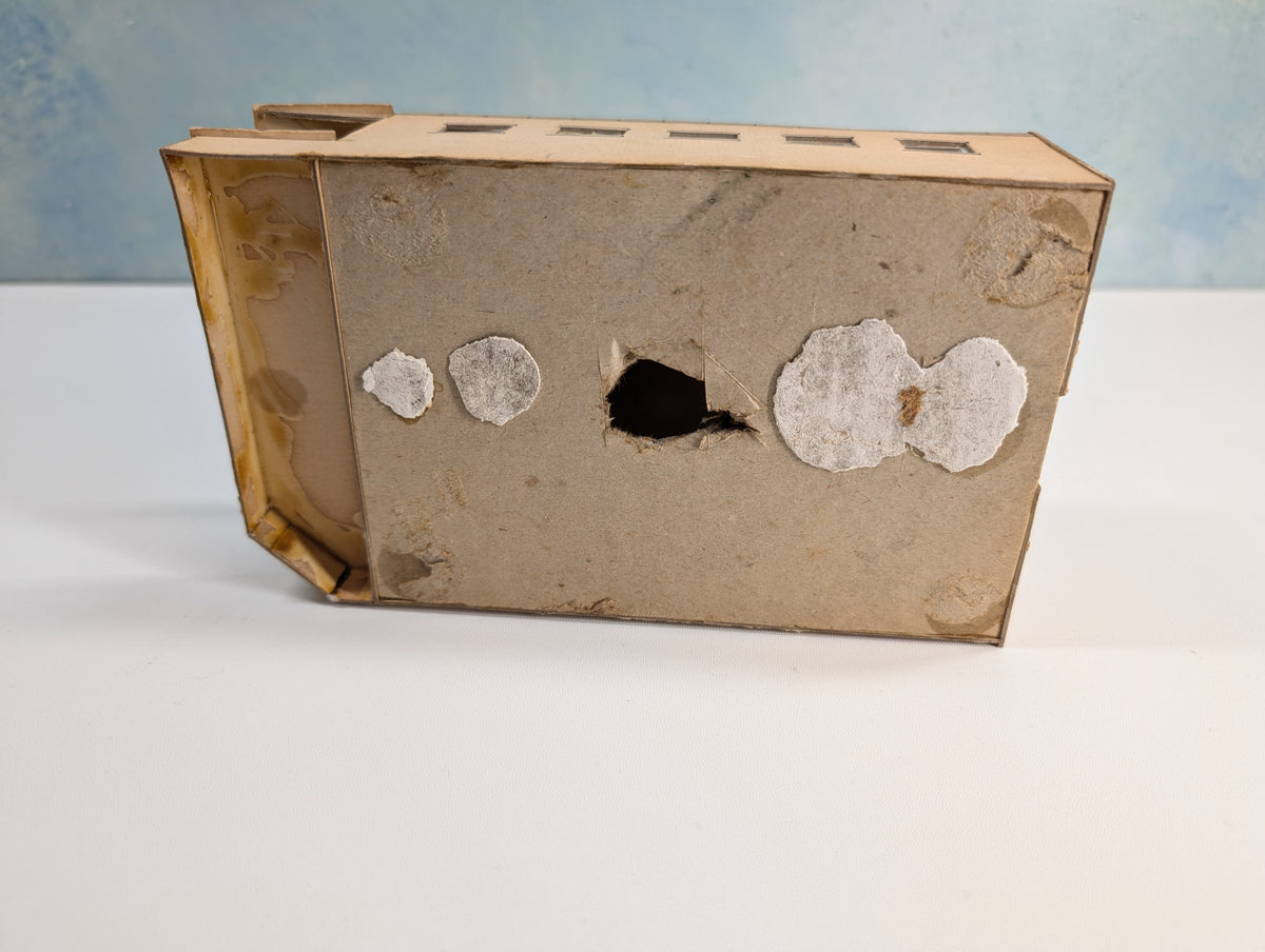 USED HO Scale United States Post Office, Cardstock Building