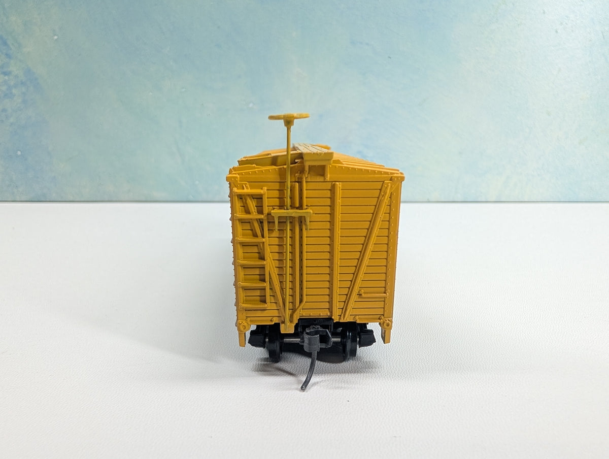 USED TRAIN MINIATURE HO Scale 40' Wood Box Car, Tobacco Series Briggs Pipe Mixture USTC #29