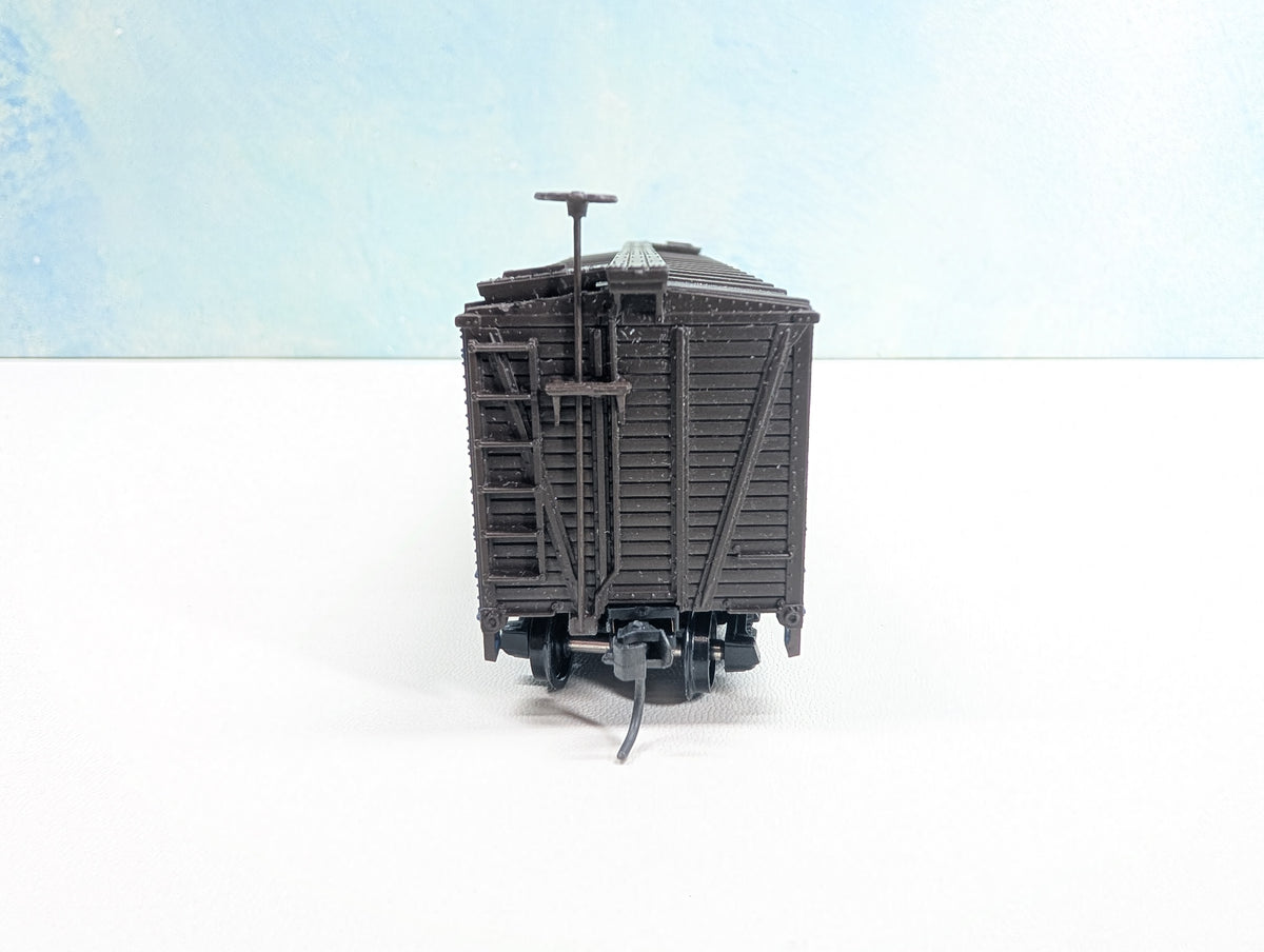USED TRAIN MINIATURE HO Scale 40' Wood Box Car, Tobacco Series Granger Tobacco PTC #80
