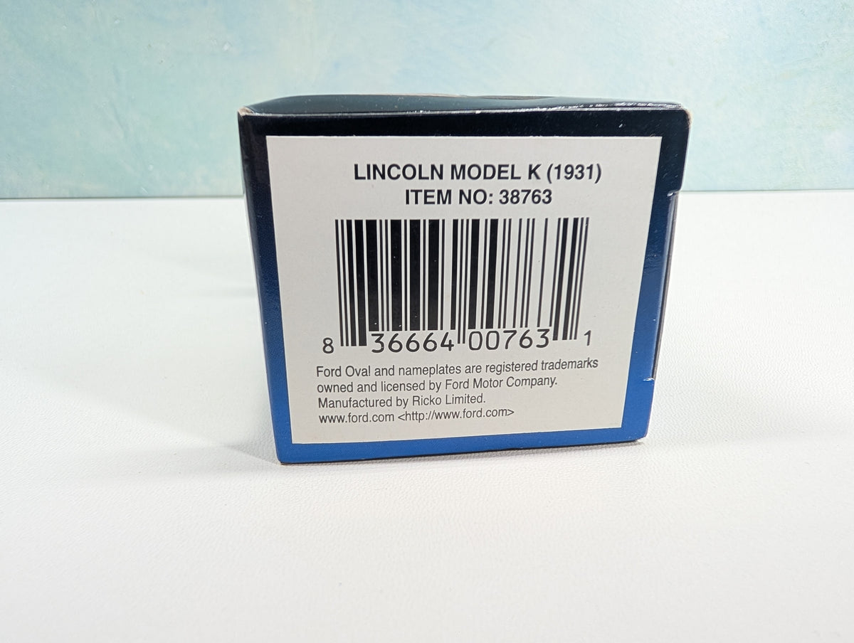 USED Ricko 38763 HO Scale Lincoln Model K (1931)