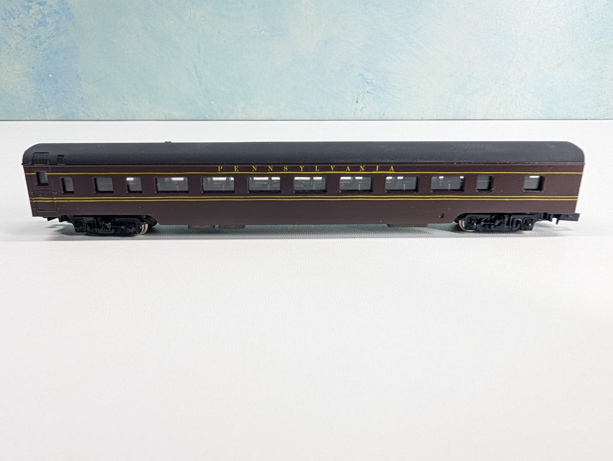 USED Con-Cor 400 1 A N Scale Smooth Side Coach Passenger Car Pennsylvania