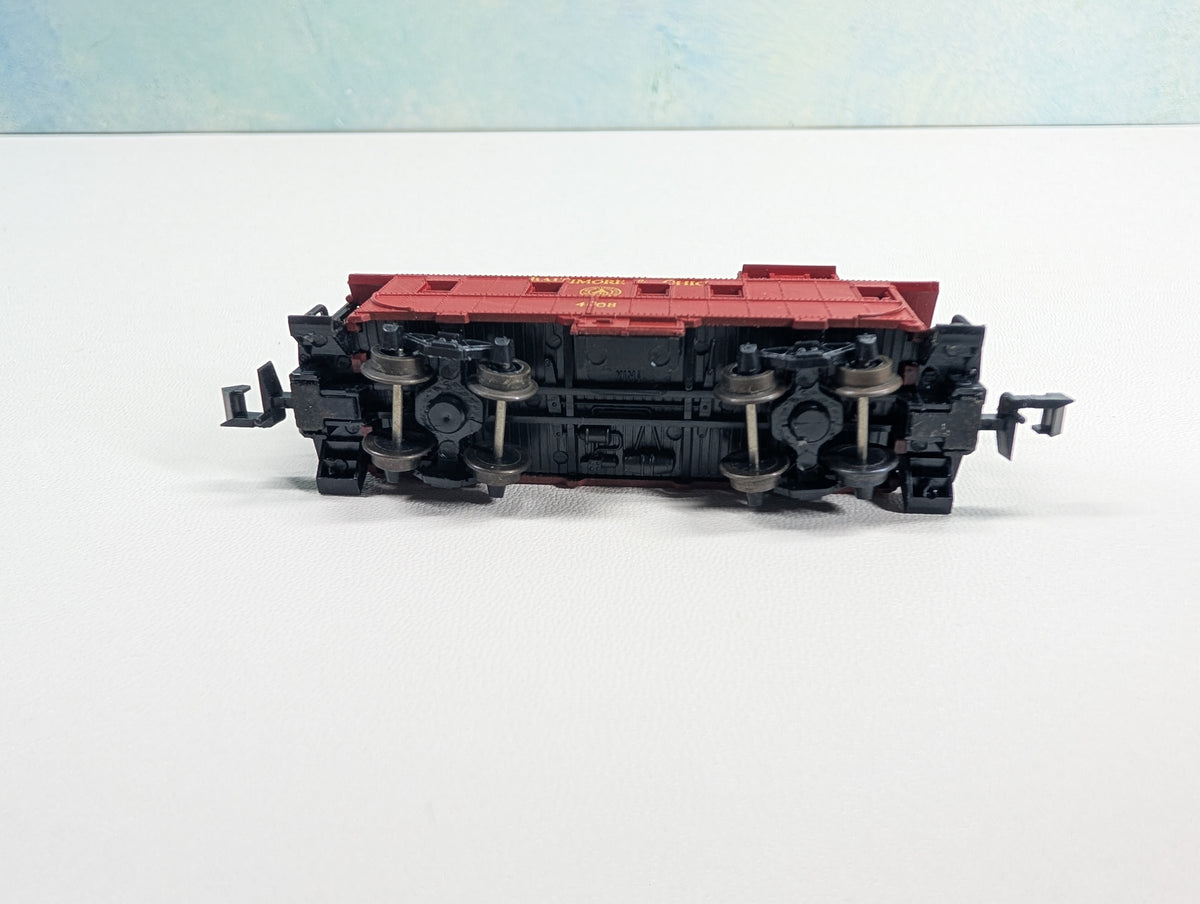 USED TRIX N Scale Caboose Baltimore and Ohio #4068