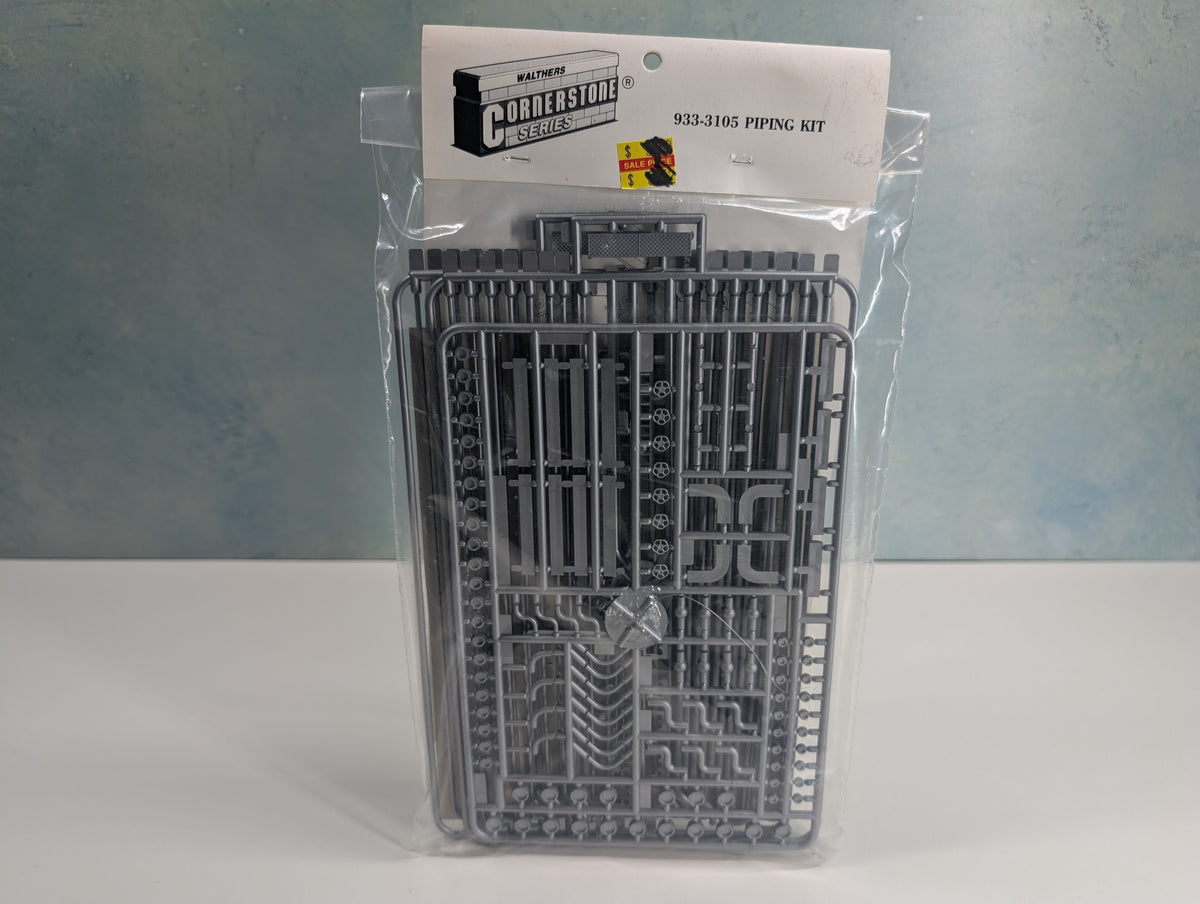 Walthers Cornerstone 933-3105 HO Scale Piping Kit KIT
