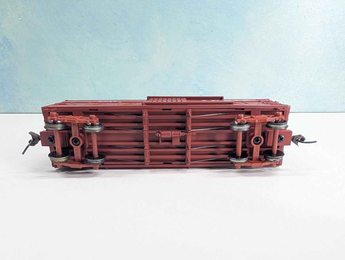 USED HO Scale Cattle Stock Car Eastern Railway of New Mexico E Ry of NM #5017 Metal Wheels