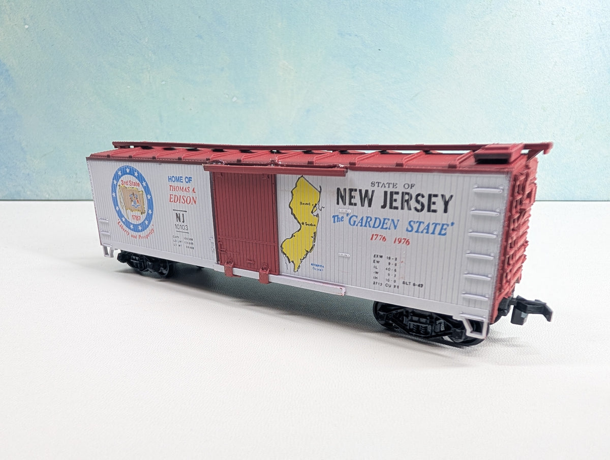 USED TRAIN MINIATURE HO Scale State Car New Jersey NK #10103
