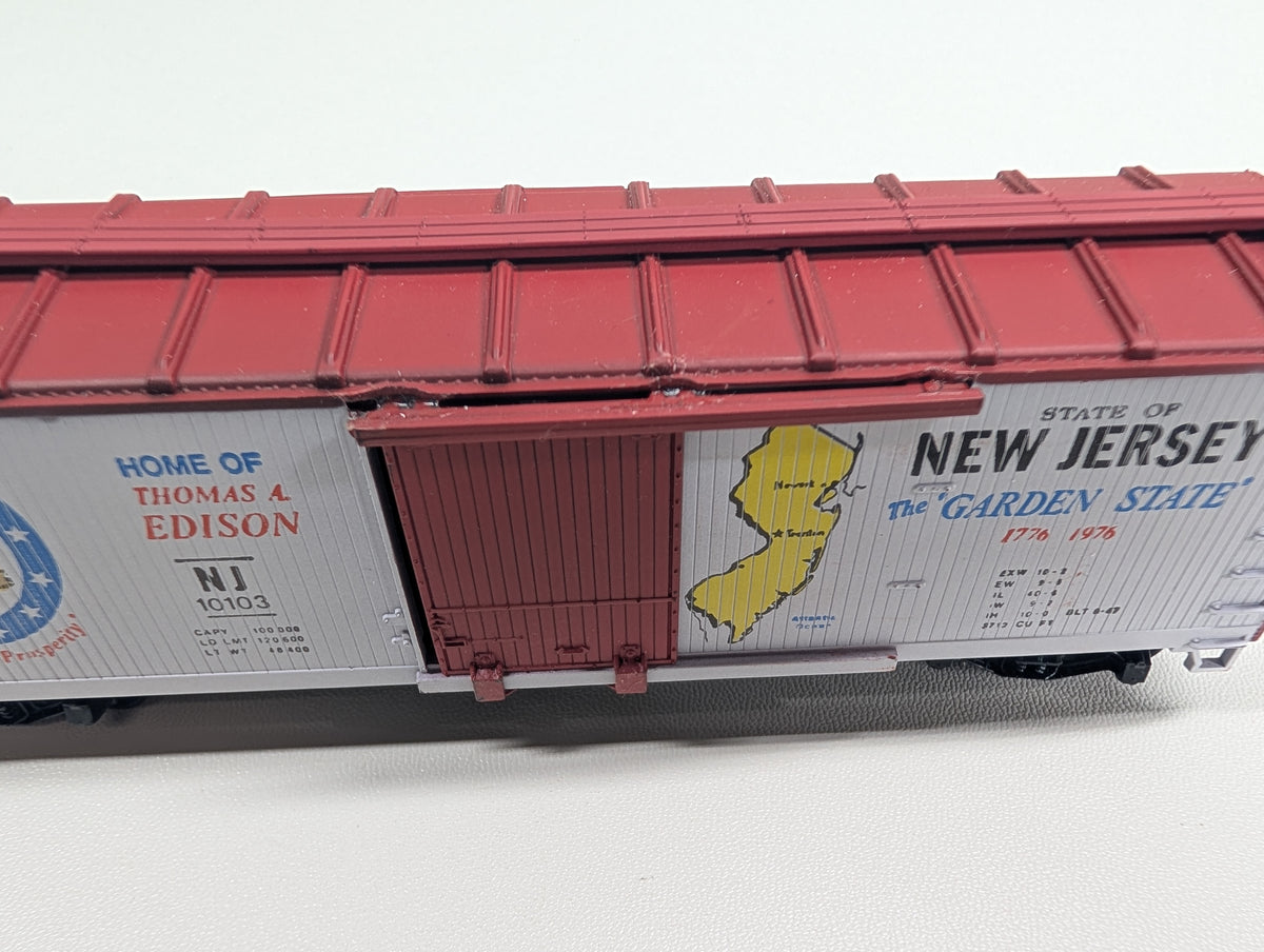 USED TRAIN MINIATURE HO Scale State Car New Jersey NK #10103