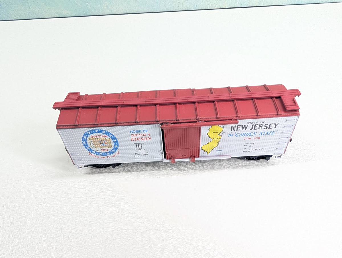 USED TRAIN MINIATURE HO Scale State Car New Jersey NK #10103