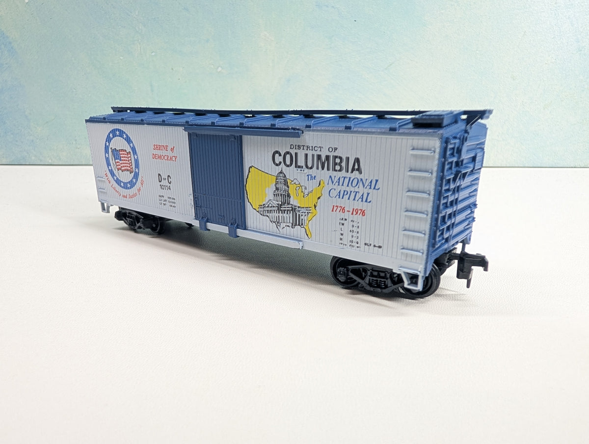 USED TRAIN MINIATURE HO Scale State Car District of Columbia D of C #10114