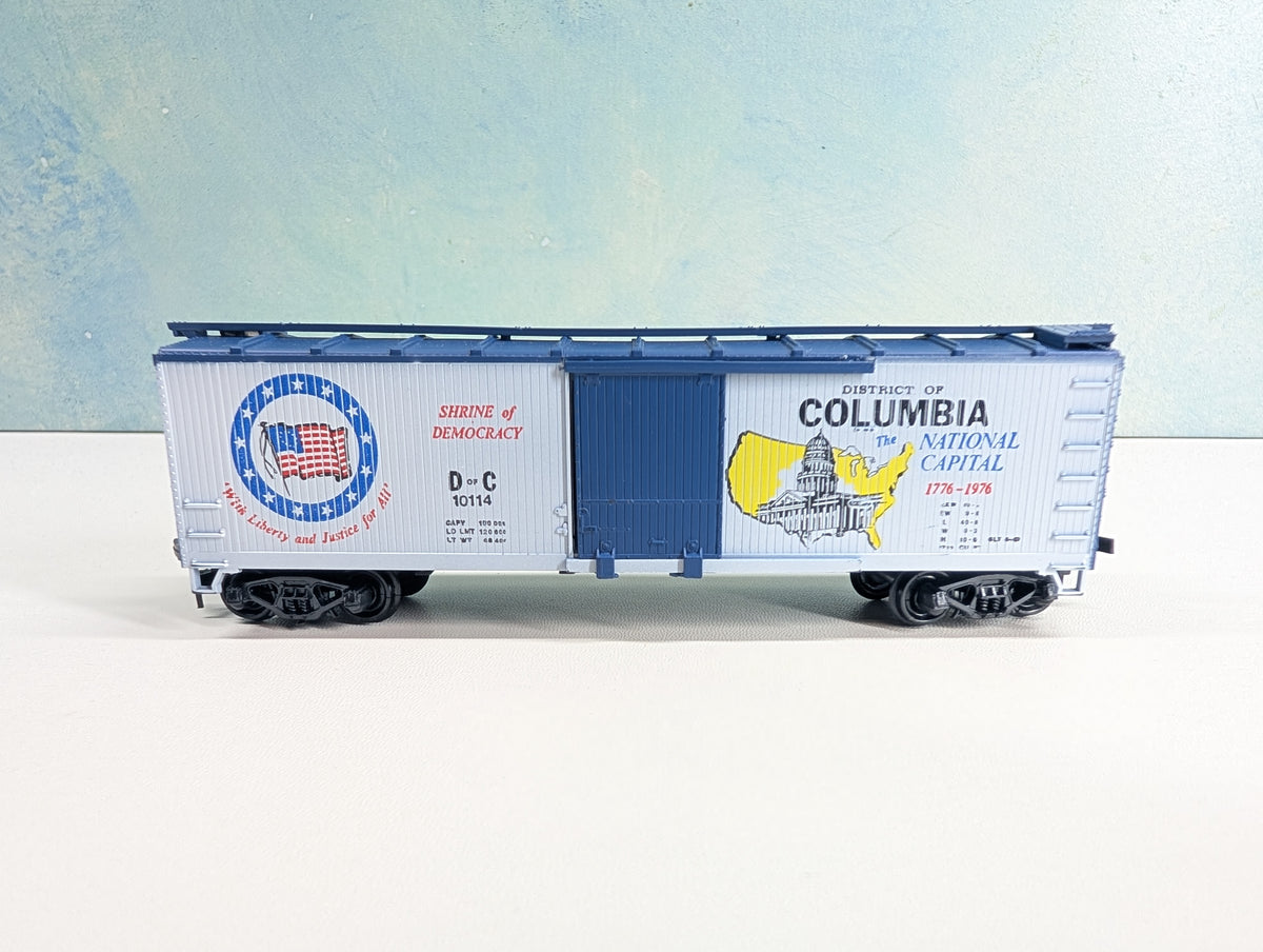 USED TRAIN MINIATURE HO Scale State Car District of Columbia D of C #10114