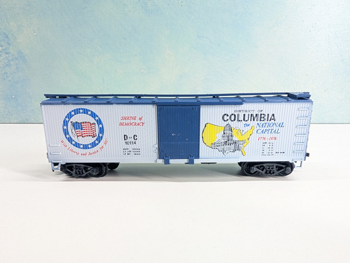 USED TRAIN MINIATURE HO Scale State Car District of Columbia D of C #10114