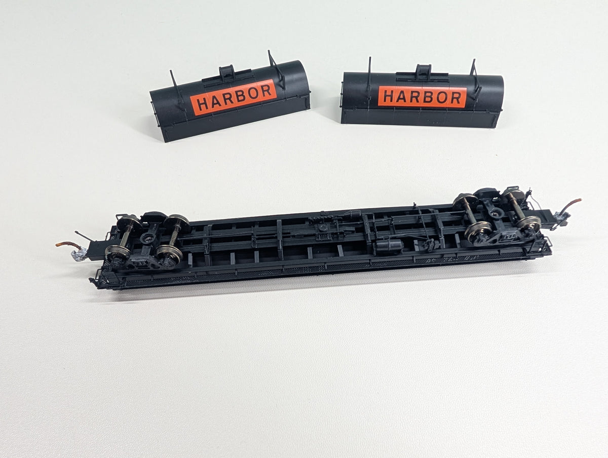 USED Red Caboose HO Scale Coil Car Indiana Harbor Belt IHC #92230 Metal Wheels