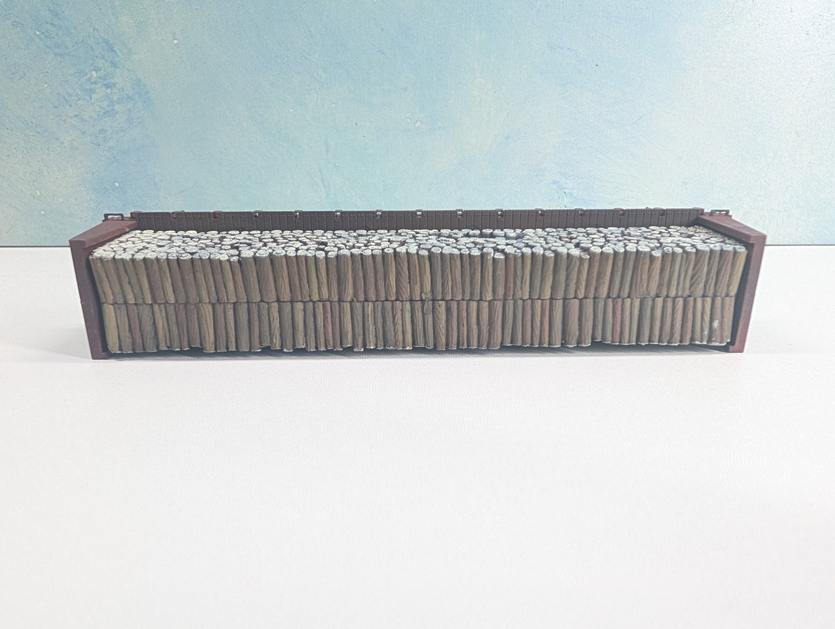 USED Revell HO Scale Bulkhead w/ Load Atlantic Coast Line ACL #4150