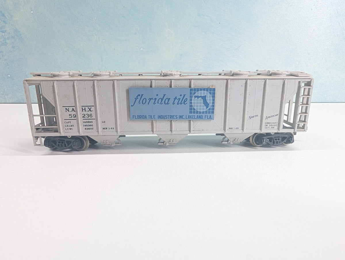 USED HO Scale Covered Hopper Florida Tile NAHX #59236