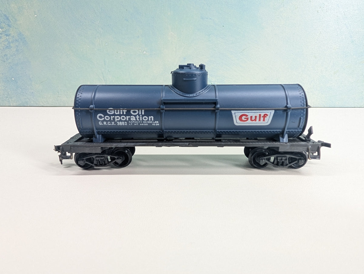 USED HO Scale Single Dome Tank car Gulf GRCX #3882