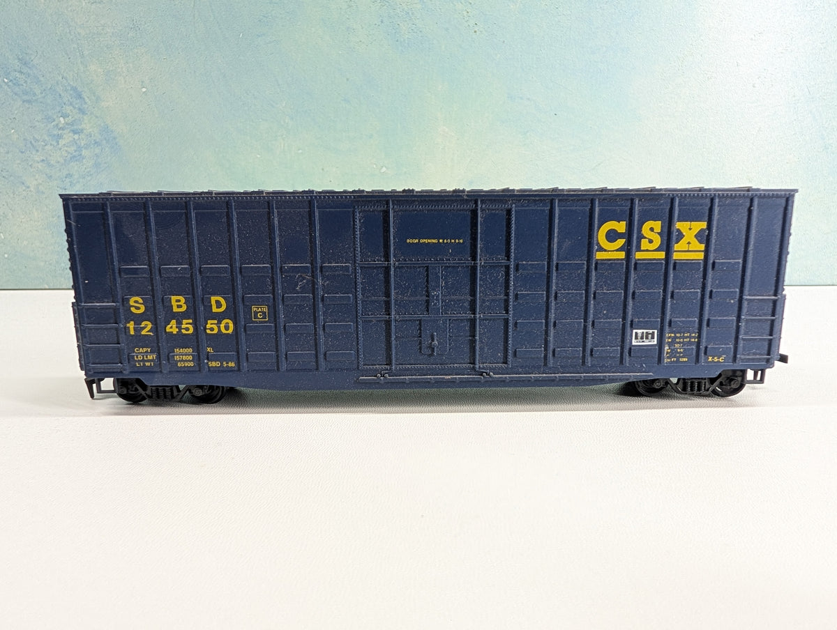 USED Roundhouse HO Scale 50' Box Car CSX SBD #124550