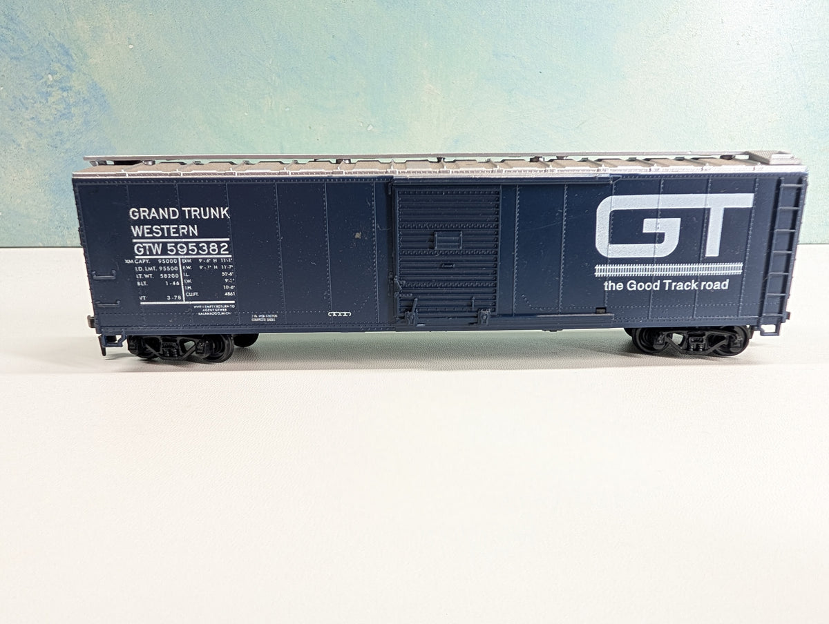 USED Athearn HO Scale 50' Box Car Grand Trunk Western GTW #595382