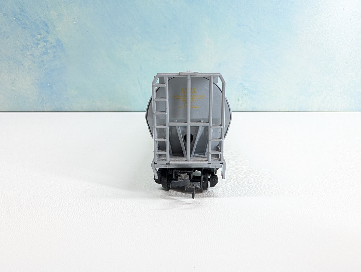 USED Bachmann HO Scale Cylindrical Covered Hopper Santa Fe ATSF #314783