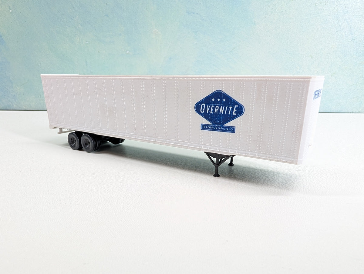 USED Walthers HO Scale 48' Trailer Overnite Transportation #92-1504
