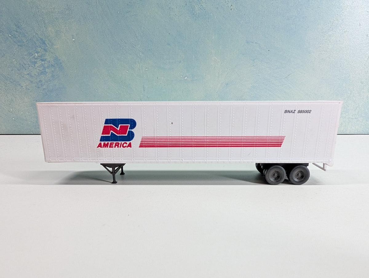 USED Walthers HO Scale 48' Trailer Burlington Northern BNAZ #885002