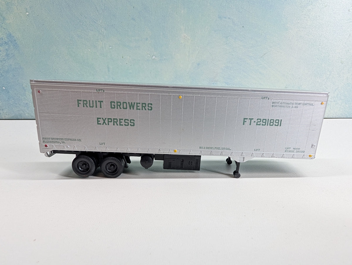 USED Athearn HO Scale 40' Trailer Fruit Growers Express #291891