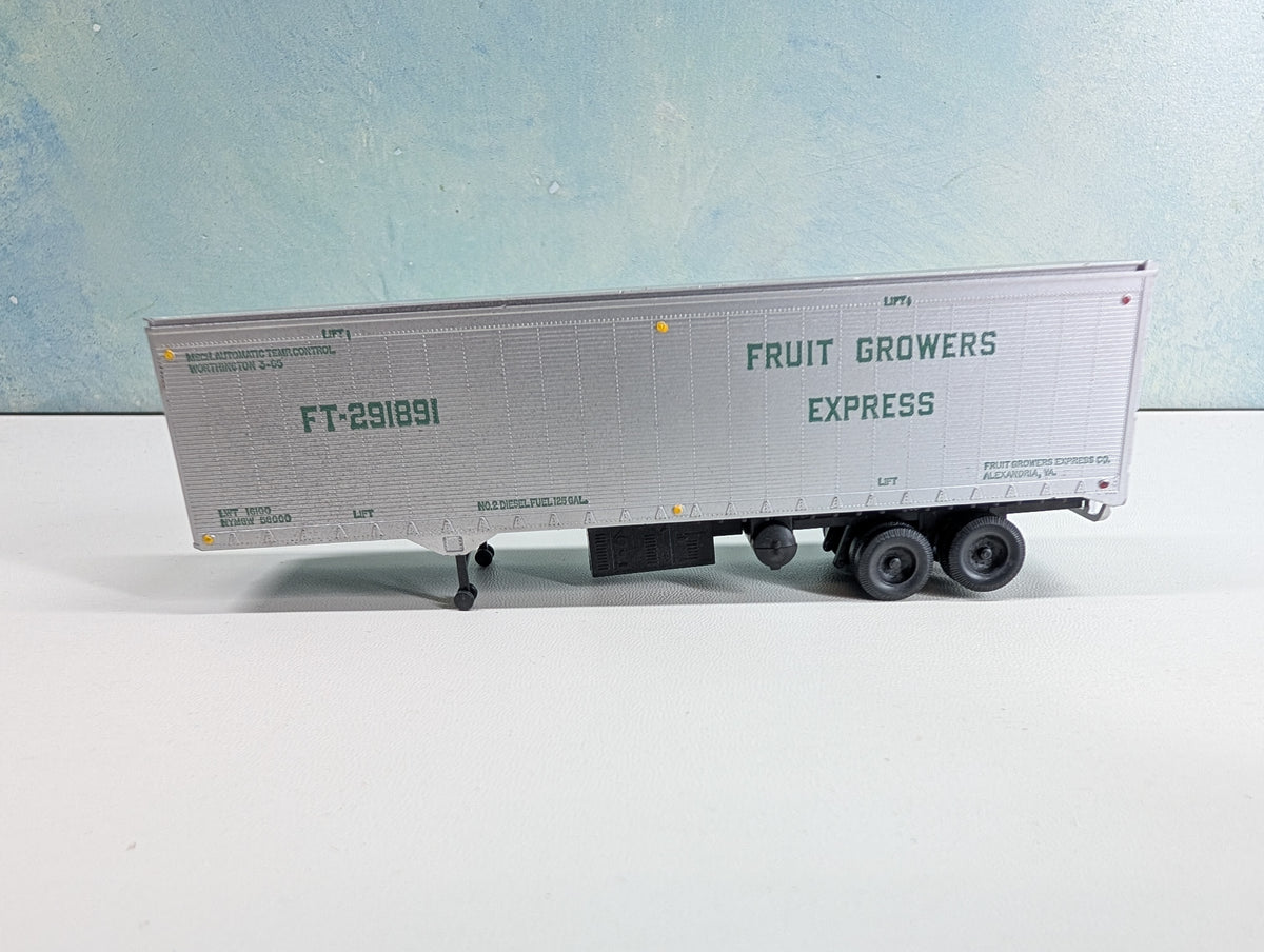 USED Athearn HO Scale 40' Trailer Fruit Growers Express #291891