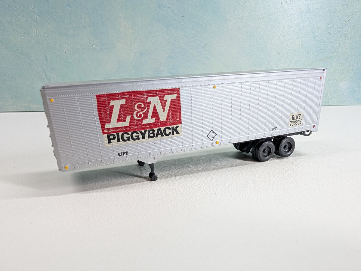 USED Athearn HO Scale 40' Trailer Louisville & Nashville RLNZ #706305