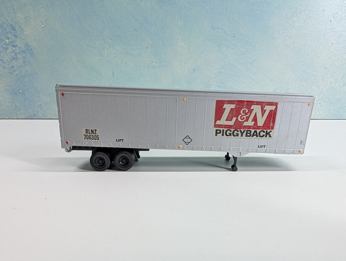 USED Athearn HO Scale 40' Trailer Louisville & Nashville RLNZ #706305