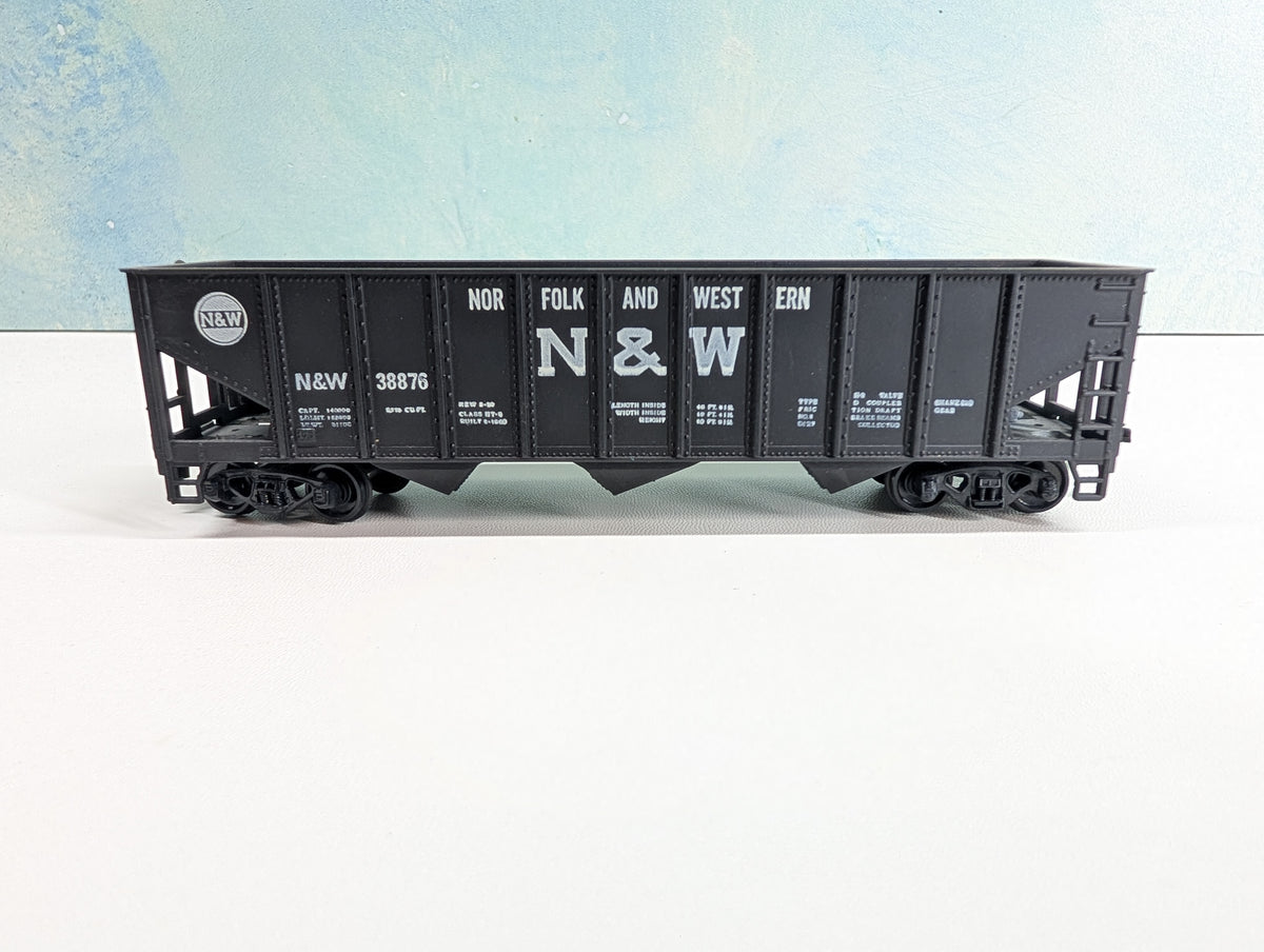 USED Roundhouse HO Scale Quad Hopper Norfolk & Western N&W #38876