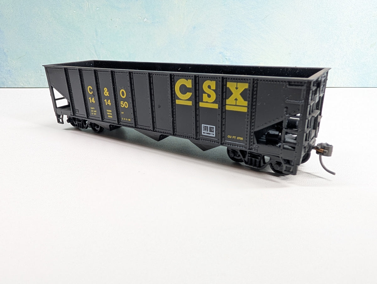 USED Roundhouse HO Scale Quad Hopper CSX C&O #141450