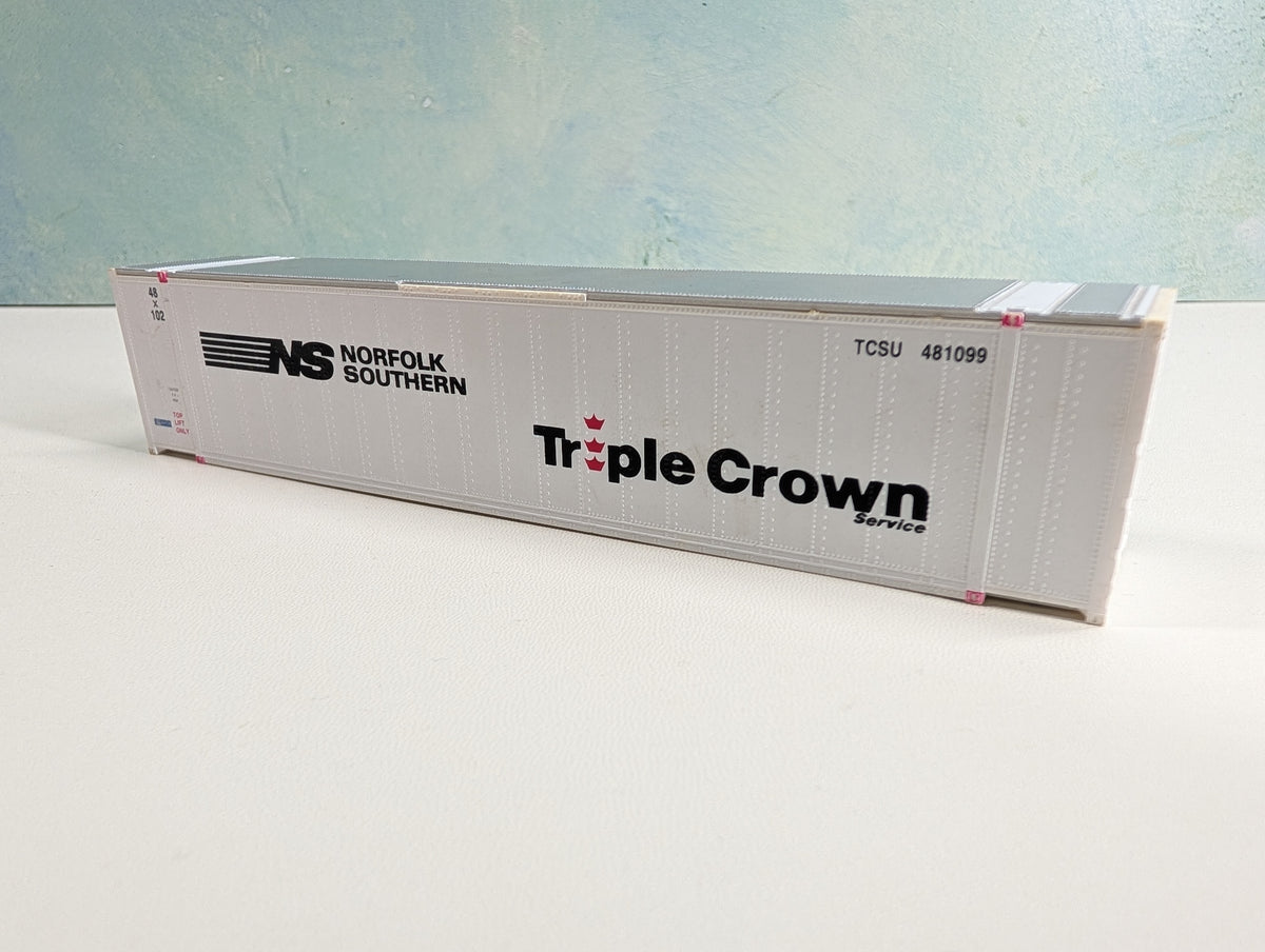 USED Walthers HO Scale 48' Ribbed Side Container Norfolk Southern TCSU #481099