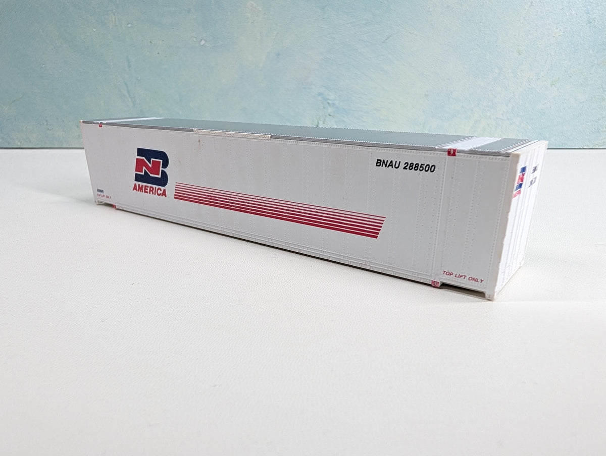 USED Walthers HO Scale 48' Ribbed Side Container Burlington Northern BNAU #288500