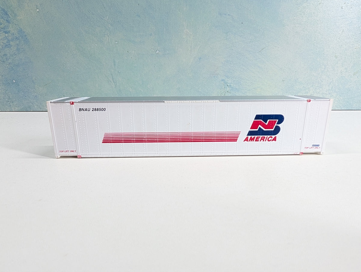 USED Walthers HO Scale 48' Ribbed Side Container Burlington Northern BNAU #288500