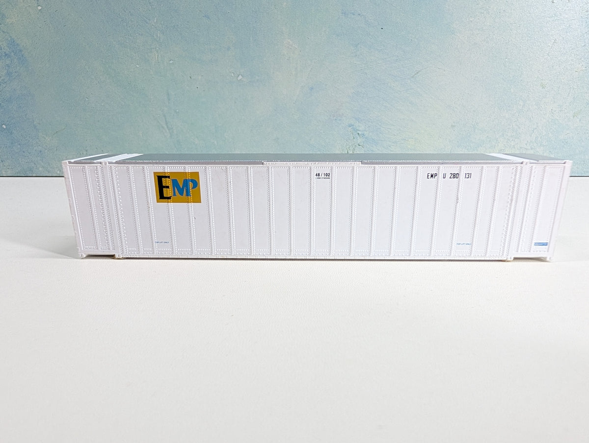 USED Walthers HO Scale 48' Hi-Cube Rib-Side Container EMP EMPU #280131